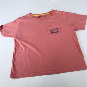 Patagonia Short Sleeve Embroidered Pocket Tee Size XS Organic Cotton